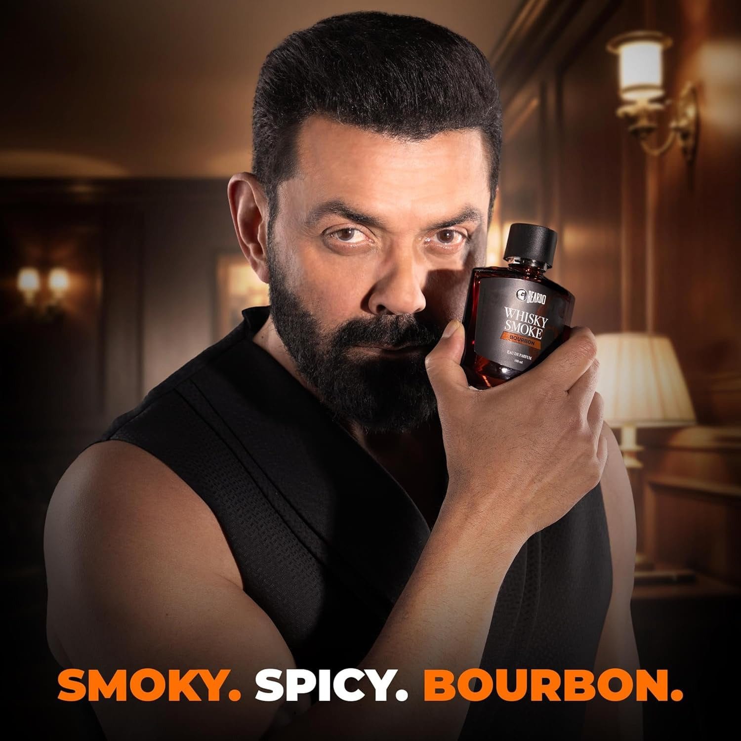 BEARDO Bourbon Whisky Smoke Perfume For Men, 100Ml | Oriental, Woody, Leathery - Image 4